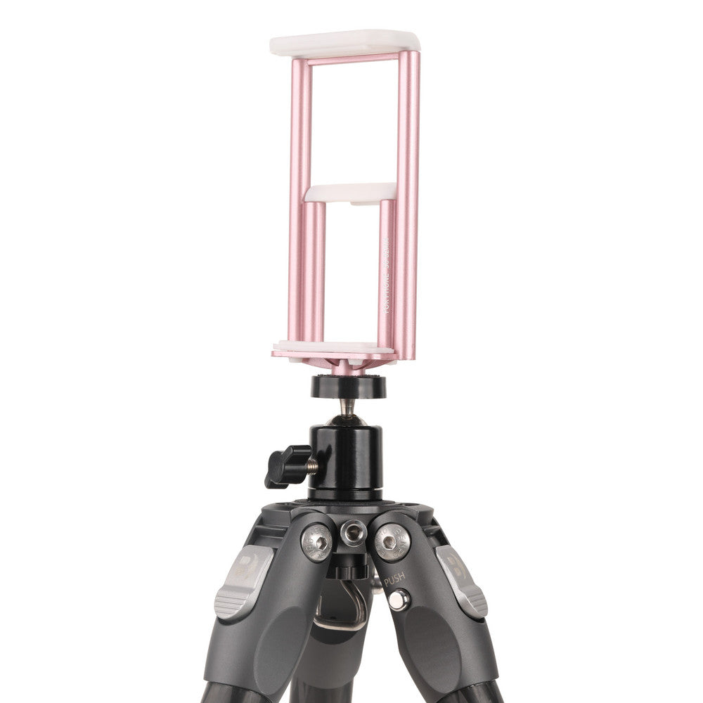 MeVIDEO Livesstream Dual Phone & Tablet Clamp Pink